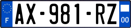 AX-981-RZ