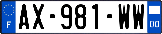 AX-981-WW