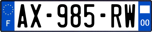 AX-985-RW