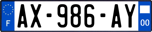 AX-986-AY