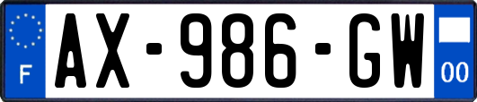 AX-986-GW