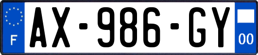 AX-986-GY