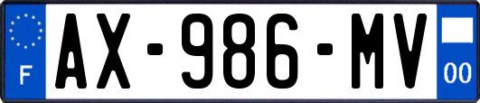 AX-986-MV