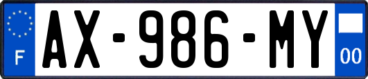 AX-986-MY
