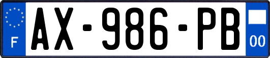 AX-986-PB