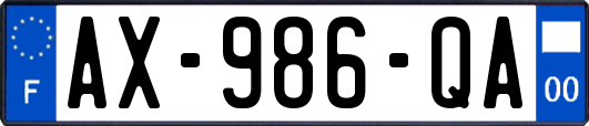 AX-986-QA