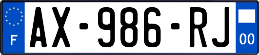 AX-986-RJ