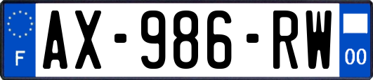 AX-986-RW