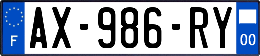 AX-986-RY