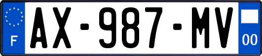 AX-987-MV