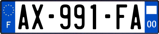 AX-991-FA