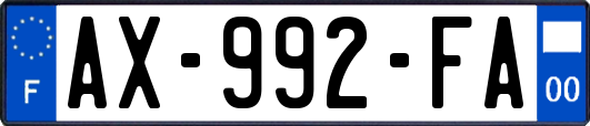 AX-992-FA