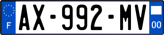 AX-992-MV