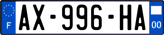 AX-996-HA