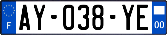 AY-038-YE