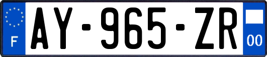 AY-965-ZR