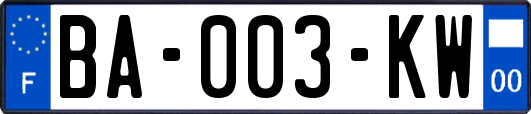 BA-003-KW