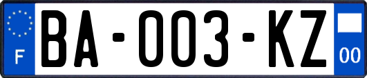 BA-003-KZ