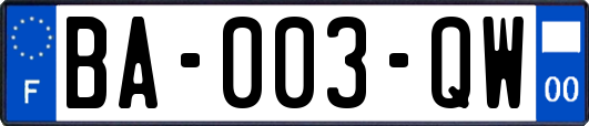 BA-003-QW
