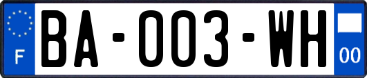 BA-003-WH