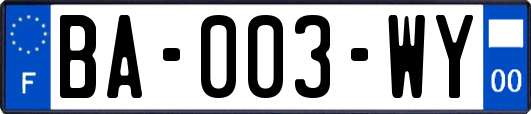 BA-003-WY