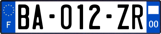 BA-012-ZR