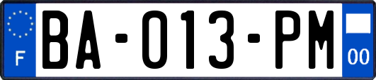 BA-013-PM