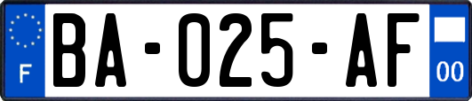 BA-025-AF