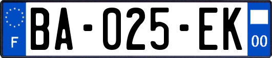 BA-025-EK