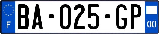 BA-025-GP