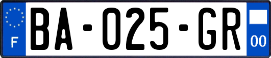 BA-025-GR