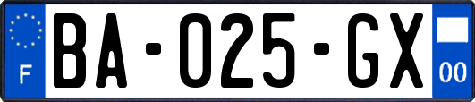 BA-025-GX
