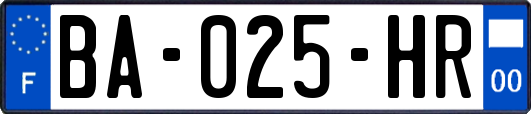 BA-025-HR