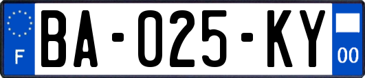 BA-025-KY