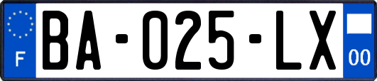 BA-025-LX