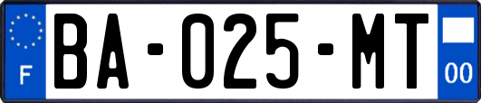 BA-025-MT