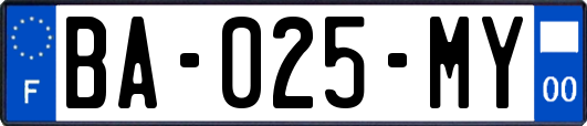 BA-025-MY
