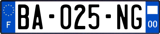 BA-025-NG