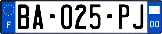 BA-025-PJ