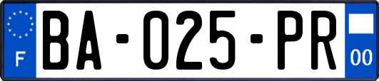 BA-025-PR