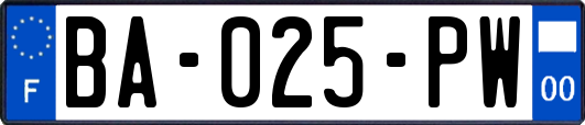 BA-025-PW