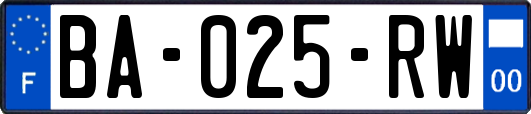 BA-025-RW