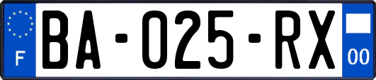 BA-025-RX