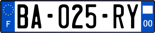 BA-025-RY