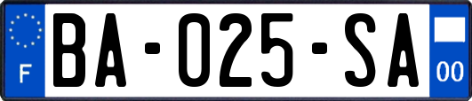 BA-025-SA