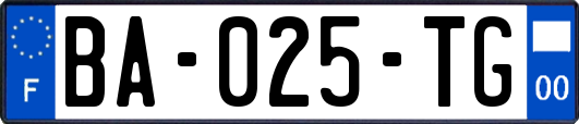 BA-025-TG