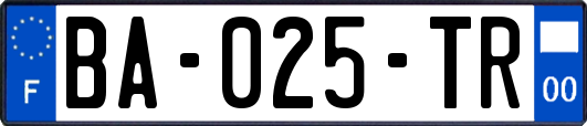 BA-025-TR