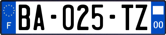 BA-025-TZ