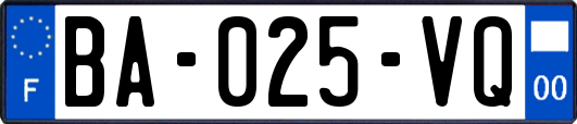 BA-025-VQ