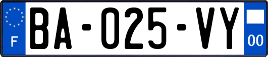 BA-025-VY